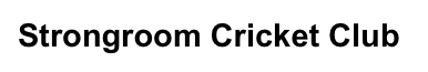 Strongroom Cricket Club